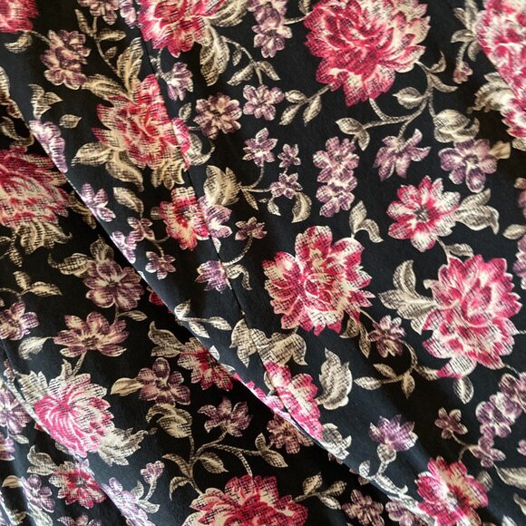 Size 10 Talbots Silk Full-Length Skirt Low$! - Picture 5 of 10